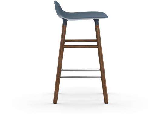 Барный стул от фабрики Normann Copenhagen модель Form  with Wood Legs