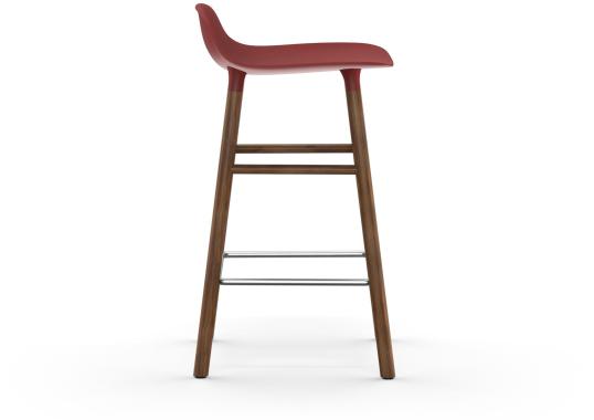 Барный стул от фабрики Normann Copenhagen модель Form  with Wood Legs