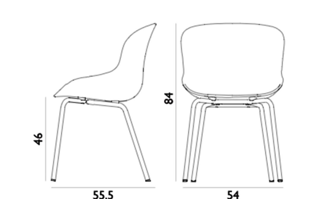 Стул от фабрики Normann Copenhagen модель 60387 Hyg 