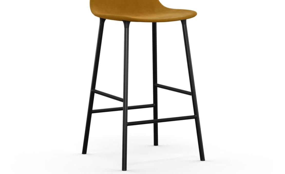 Барный стул от фабрики Normann Copenhagen модель Form Upholstered 
