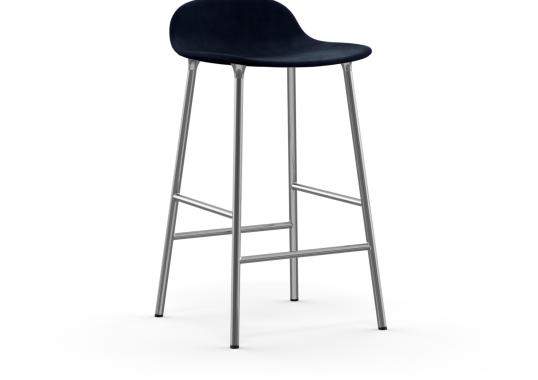 Барный стул от фабрики Normann Copenhagen модель Form Upholstered 