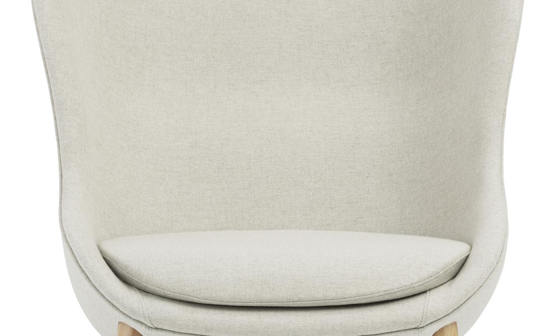 Кресло от фабрики Normann Copenhagen модель Hyg High Lounge 