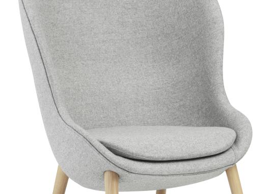 Кресло от фабрики Normann Copenhagen модель Hyg High Lounge 