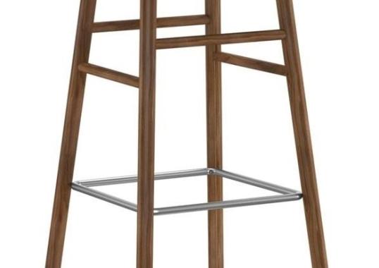 Барный стул от фабрики Normann Copenhagen модель Form  with Wood Legs