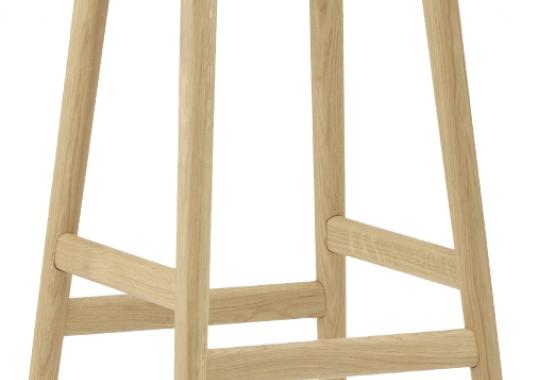Барный стул Normann Copenhagen Hyg Wood Stool image 1
