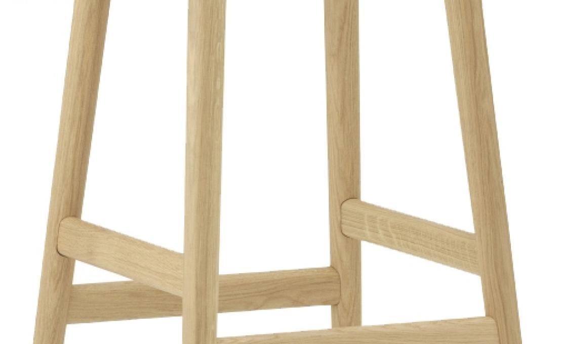 Барный стул от фабрики Normann Copenhagen модель Hyg Wood 