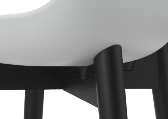 Стул от фабрики Normann Copenhagen модель 6044 Hyg 