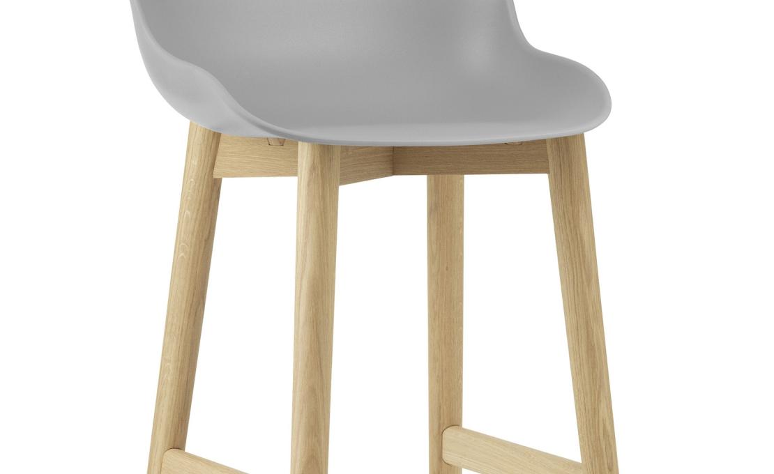 Барный стул от фабрики Normann Copenhagen модель Hyg Wood 