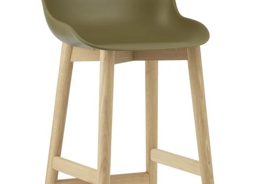Барный стул от фабрики Normann Copenhagen модель Hyg Wood 