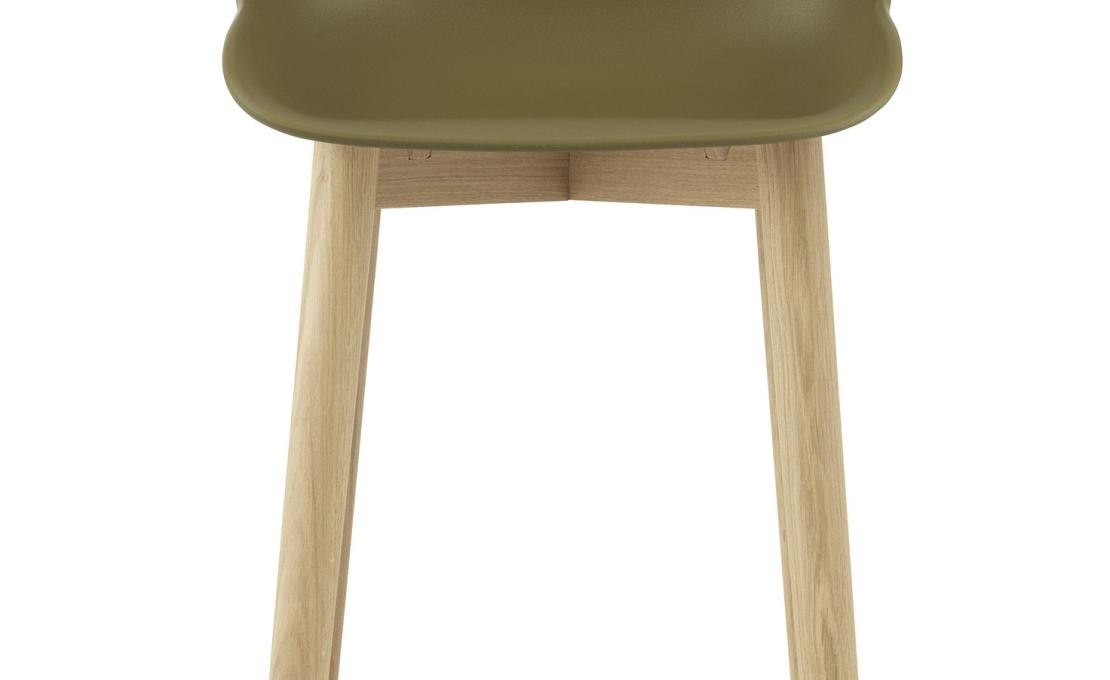 Барный стул от фабрики Normann Copenhagen модель Hyg Wood 