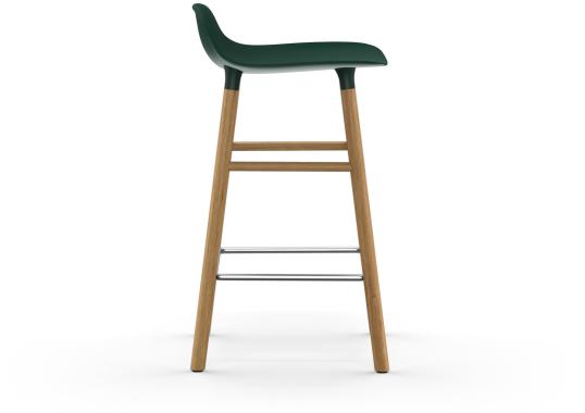 Барный стул от фабрики Normann Copenhagen модель Form  with Wood Legs