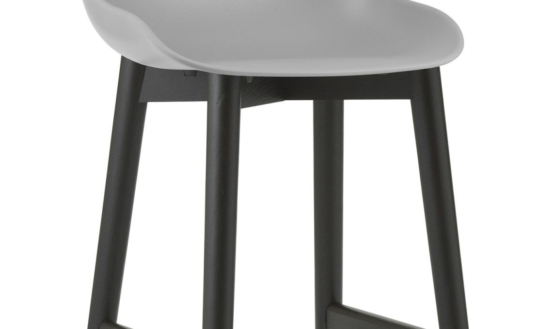 Барный стул от фабрики Normann Copenhagen модель Hyg Wood 