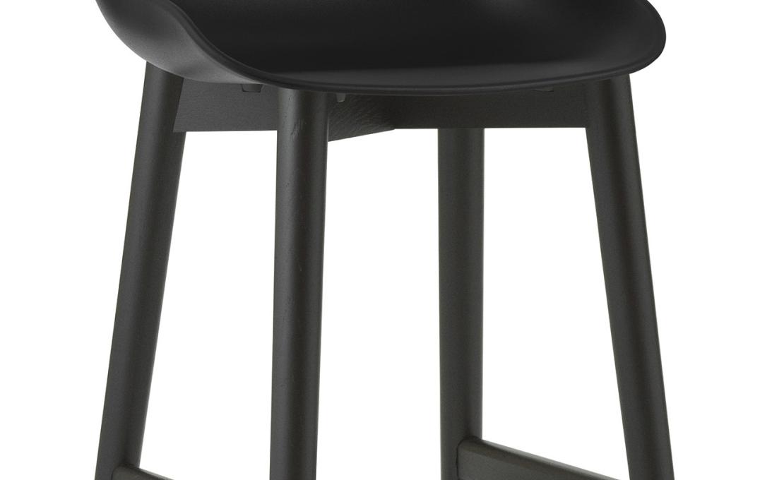 Барный стул от фабрики Normann Copenhagen модель Hyg Wood 