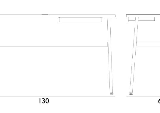 Офисный Стол от фабрики Normann Copenhagen модель 6021 Journal Desk