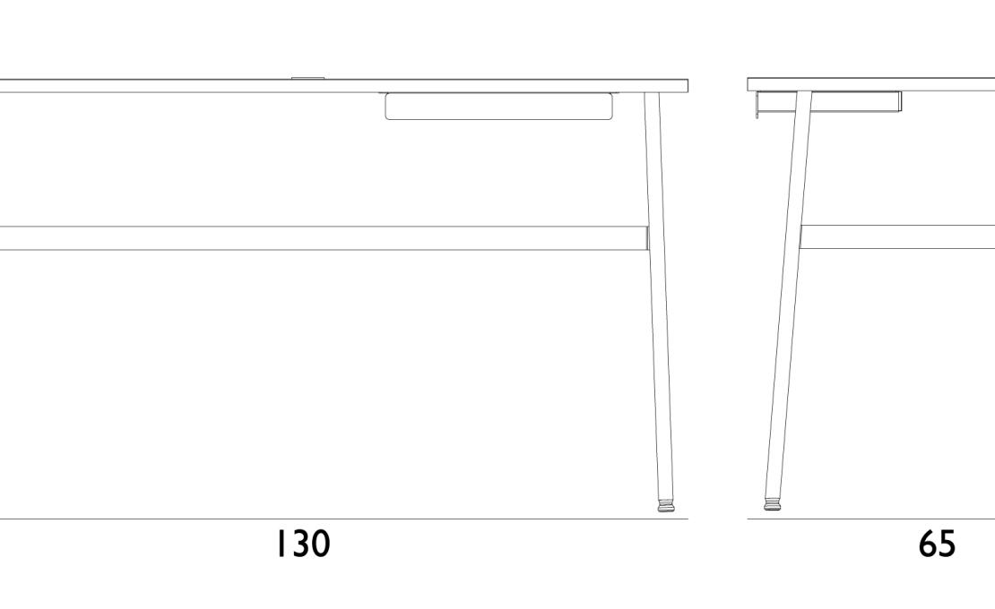 Офисный Стол от фабрики Normann Copenhagen модель 6021 Journal Desk