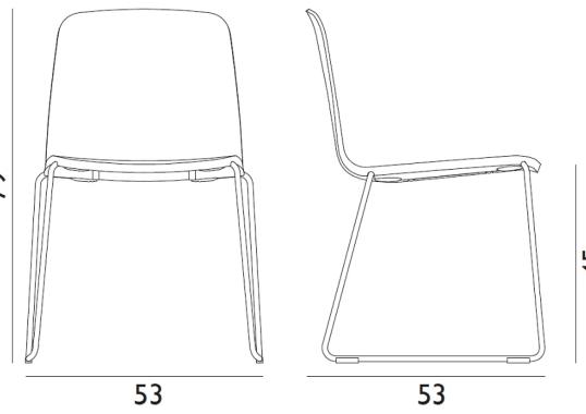 Стул от фабрики Normann Copenhagen модель Just -602