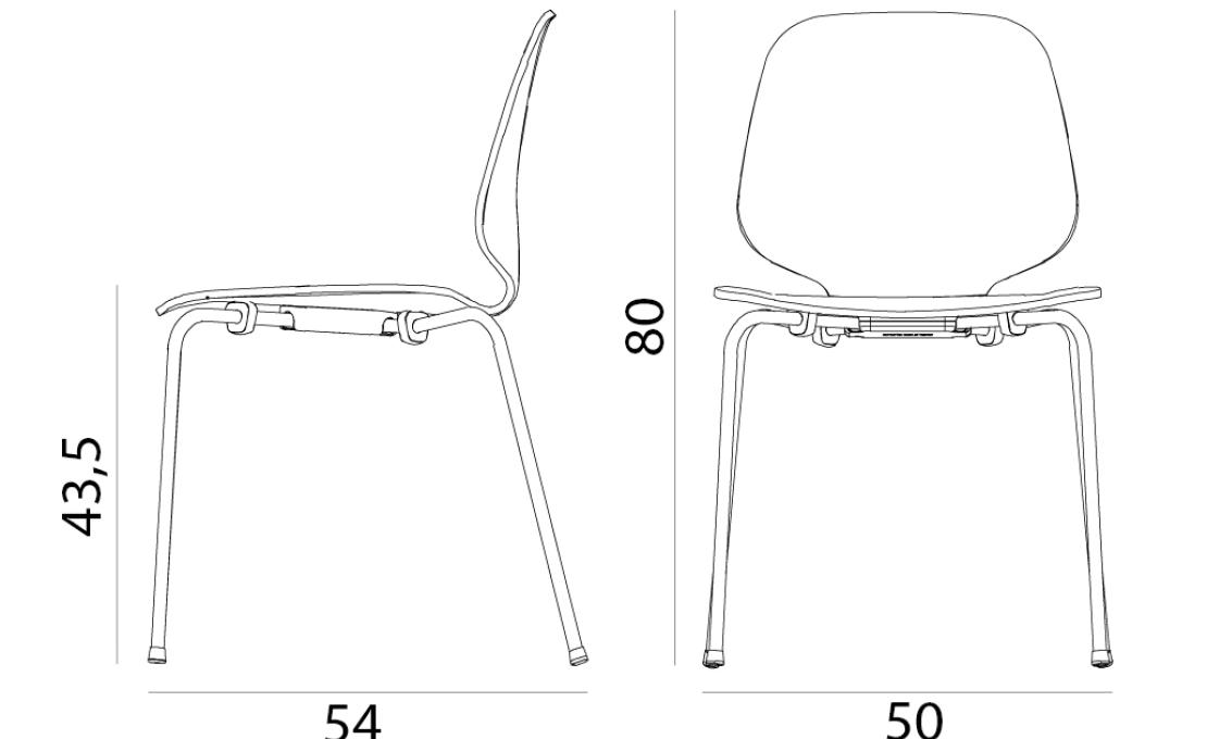 Стул от фабрики Normann Copenhagen модель My -6011