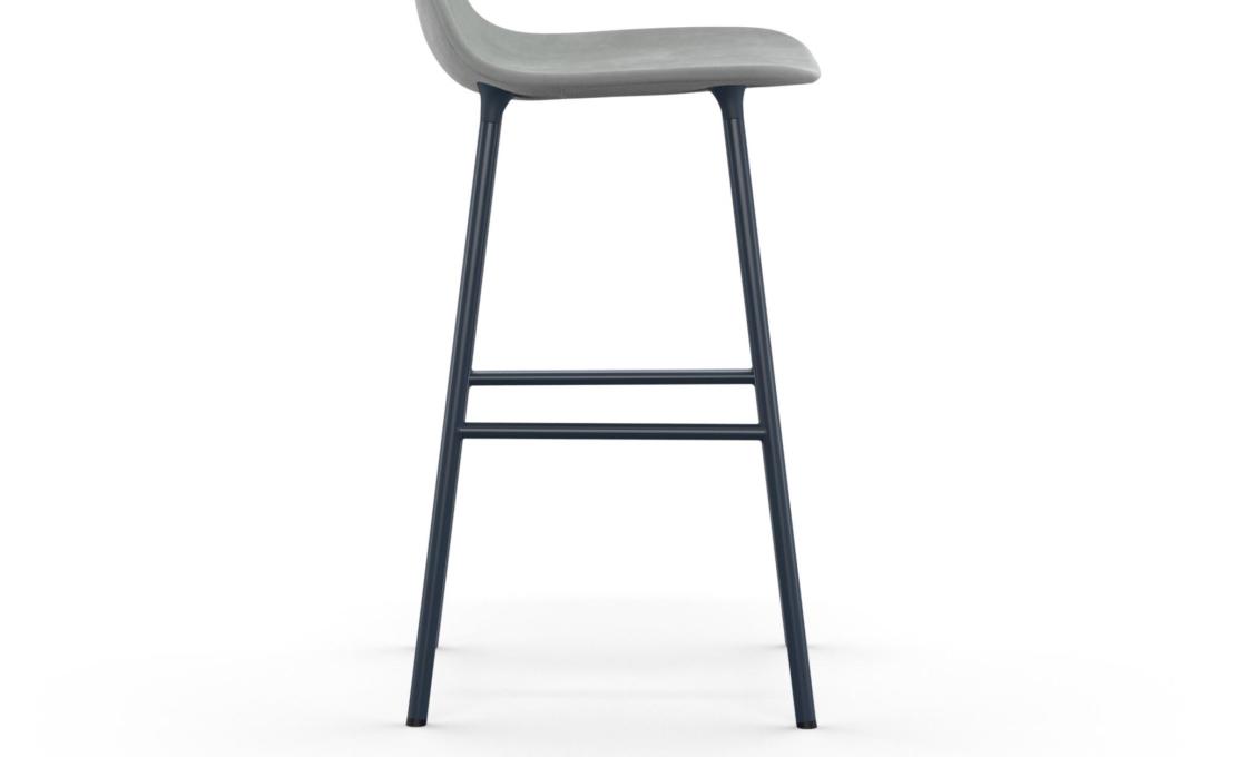 Барный стул от фабрики Normann Copenhagen модель Form Upholstered 