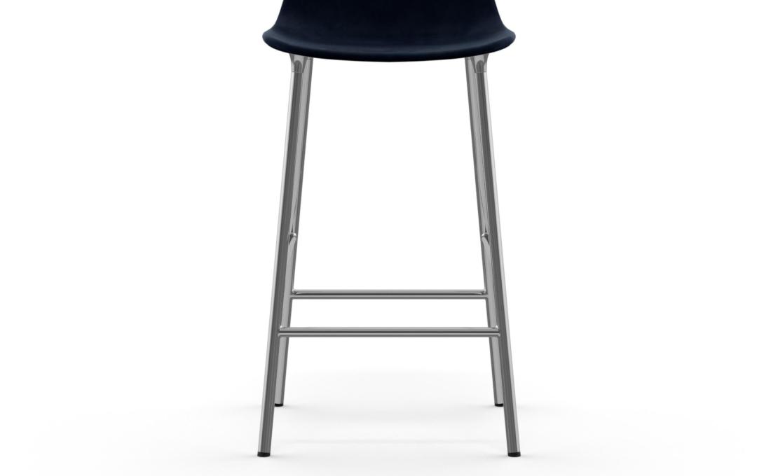 Барный стул от фабрики Normann Copenhagen модель Form Upholstered 