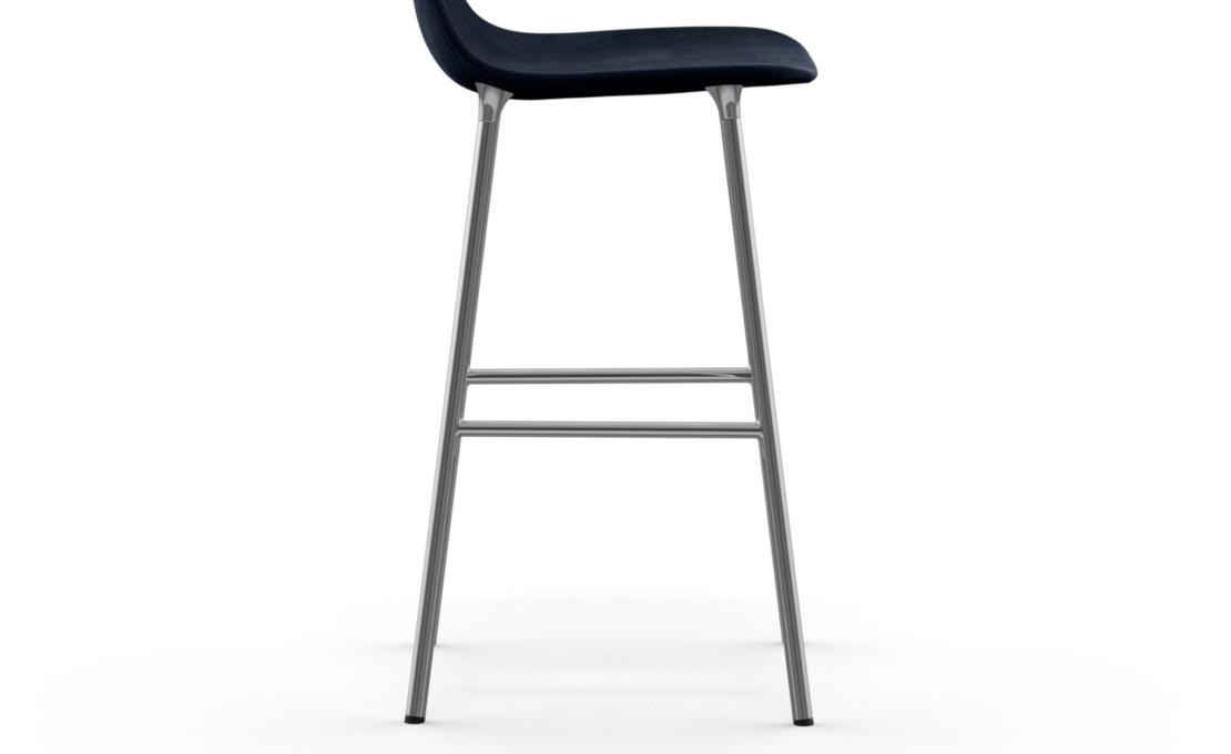 Барный стул от фабрики Normann Copenhagen модель Form Upholstered 