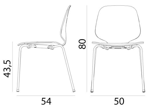 Стул от фабрики Normann Copenhagen модель My  Mid Upholstery