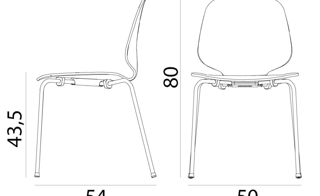 Стул от фабрики Normann Copenhagen модель My  Mid Upholstery