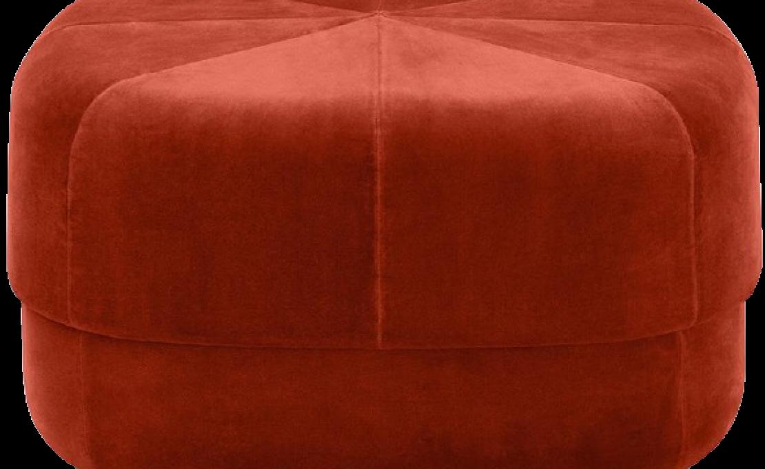 Пуф от фабрики Normann Copenhagen модель 6010 Circus Velour Pouf