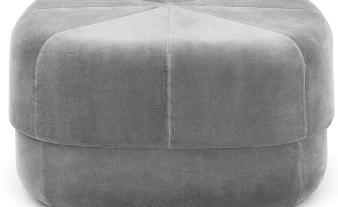 Пуф от фабрики Normann Copenhagen модель 6010 Circus Velour Pouf