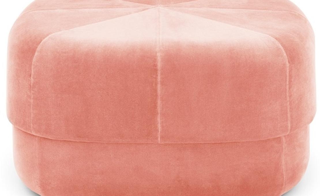 Пуф от фабрики Normann Copenhagen модель 6010 Circus Velour Pouf