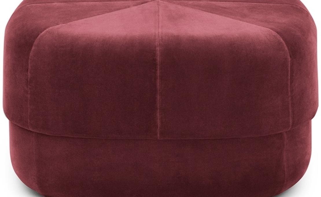 Пуф от фабрики Normann Copenhagen модель 6010 Circus Velour Pouf