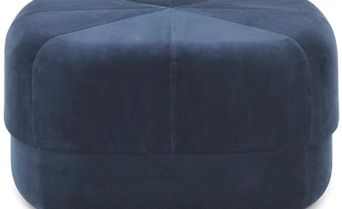 Пуф от фабрики Normann Copenhagen модель 6010 Circus Velour Pouf