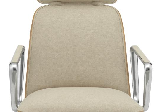 Кресло от фабрики Normann Copenhagen модель Pad Swivel Lounge 