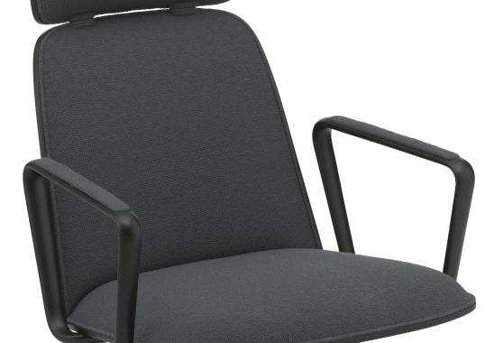 Кресло от фабрики Normann Copenhagen модель Pad Swivel Lounge 