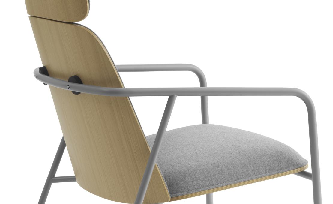 Стул от фабрики Normann Copenhagen модель Pad High 