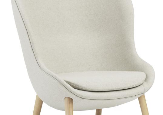 Кресло от фабрики Normann Copenhagen модель Hyg High Lounge 