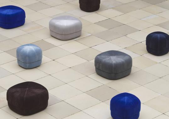 Пуф от фабрики Normann Copenhagen модель 6010 Circus Velour Pouf