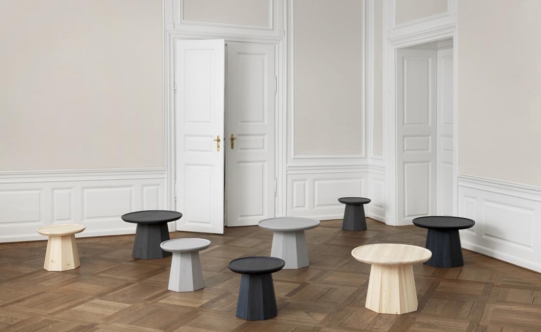 Журнальный столик от фабрики Normann Copenhagen модель 6025 Pine Occasional Table
