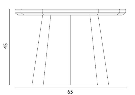 Журнальный столик от фабрики Normann Copenhagen модель 6025 Pine Occasional Table