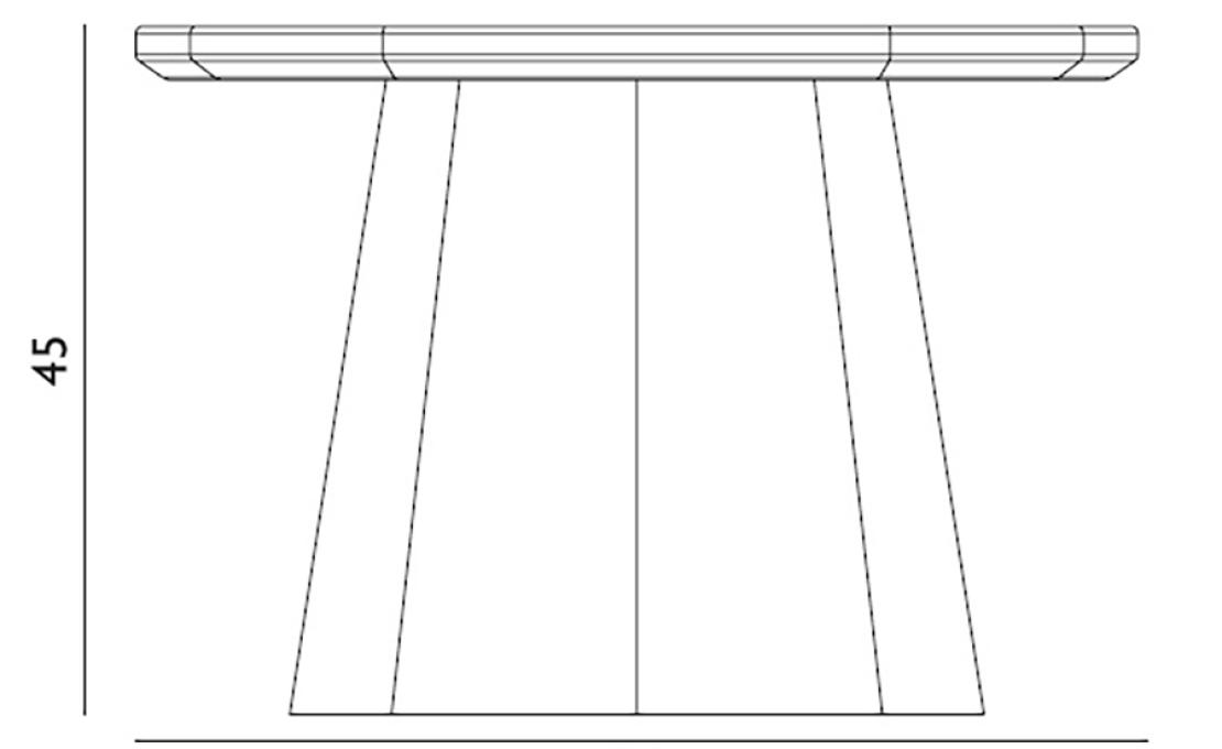 Журнальный столик от фабрики Normann Copenhagen модель 6025 Pine Occasional Table
