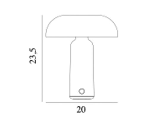Настольная лампа от фабрики Normann Copenhagen модель 51011 Porta Table Lamp