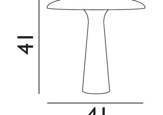 Настольная лампа от фабрики Normann Copenhagen модель Shelter Table Lamp-50