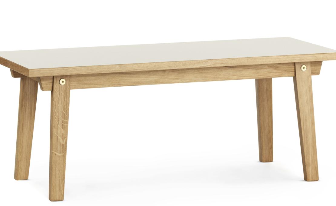 Журнальный столик от фабрики Normann Copenhagen модель Slice Linoleum-603091
