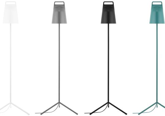 Торшер от фабрики Normann Copenhagen модель 5050 Stage Floor Lamp