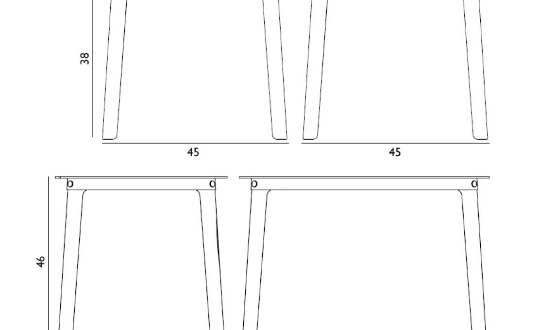 Журнальный столик от фабрики Normann Copenhagen модель 60253 Steady Occasional Table