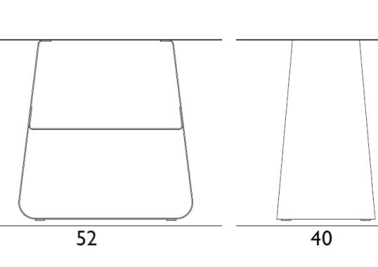Журнальный столик от фабрики Normann Copenhagen модель 6022 Stay Table