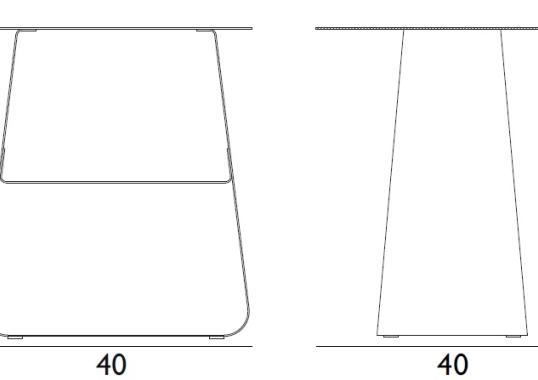 Журнальный столик от фабрики Normann Copenhagen модель 6022 Stay Table
