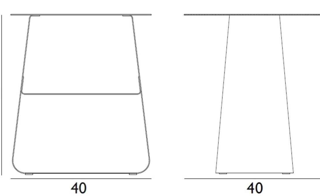 Журнальный столик от фабрики Normann Copenhagen модель 6022 Stay Table