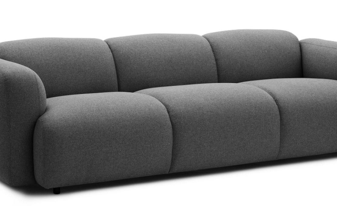 Диван от фабрики Normann Copenhagen модель Swell 3 Seater Sofa