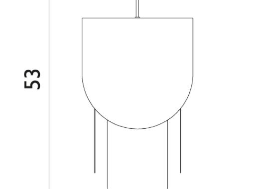 Подвесной светильник от фабрики Normann Copenhagen модель 50203 Superpose Pendant Lamp