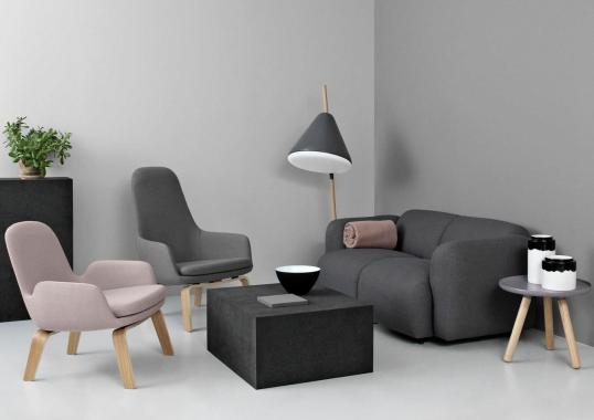 Диван от фабрики Normann Copenhagen модель Swell 2 Seater Sofa
